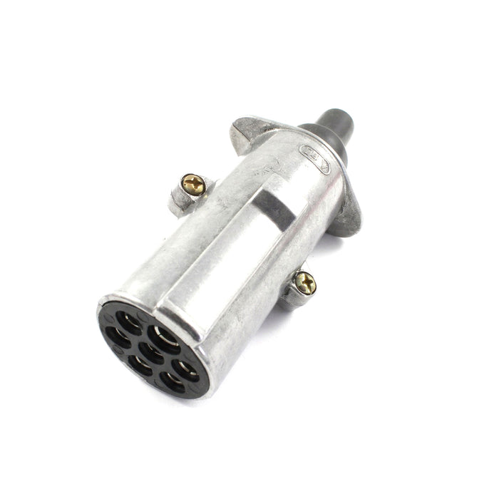 24N-Type (7 Pin) Metal Trailer / Towing Plug- 24V