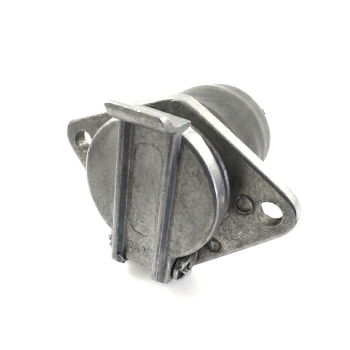 24N-Type (7 Pin) Metal Trailer / Towing Socket- 24V
