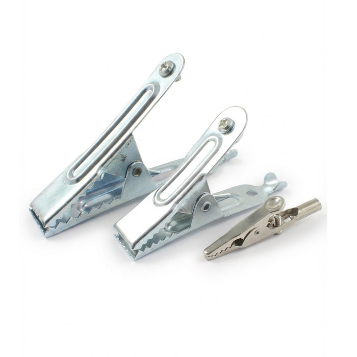 Plated Steel Crocodile Clip- 5, 25 & 50 AMPS