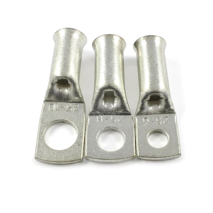 Copper Tube Crimp Terminals (Long Barrel)- 25mm² Cable