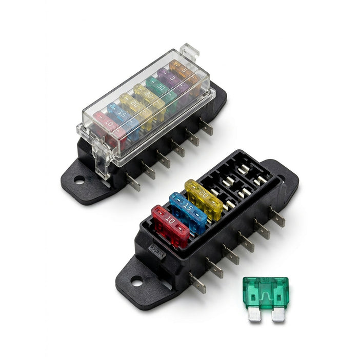 MTA 6 Way Blade Fuse Box- Side Terminal