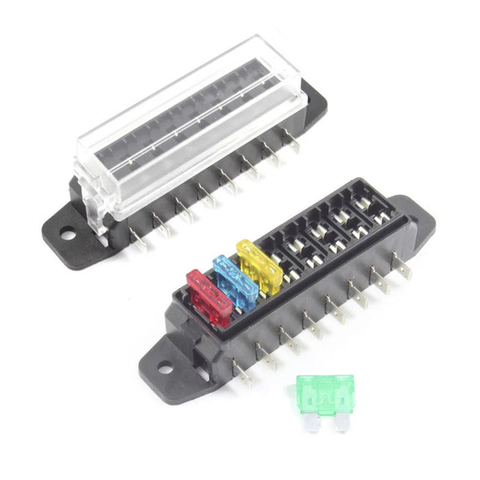 MTA 8 Way Blade Fuse Box- Side Terminal