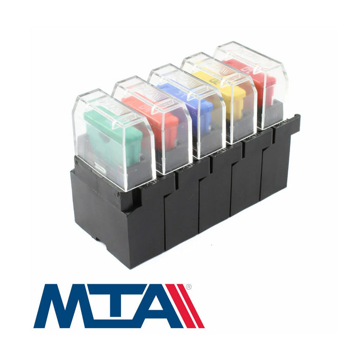 MTA Blade Fuse Holder With Cover