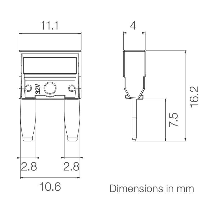 MTA Mini Blade Fuses