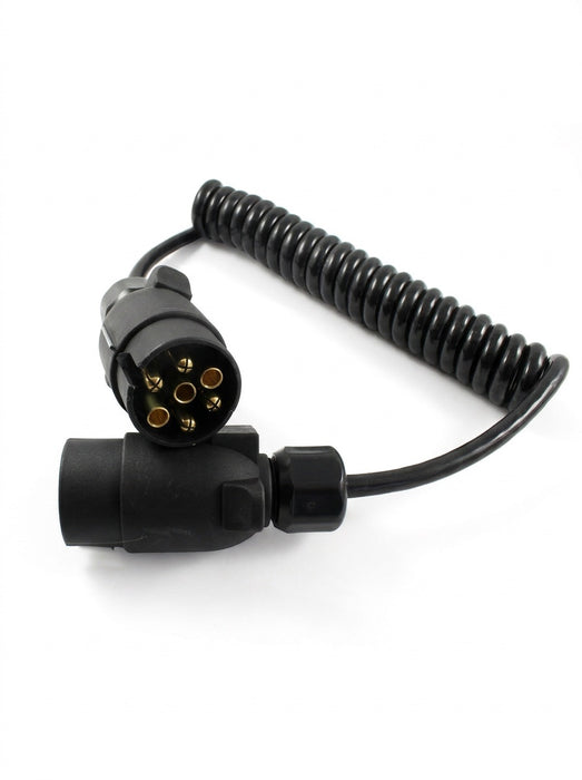 1.5m 7 Core Curly Connecting Lead (N Type)