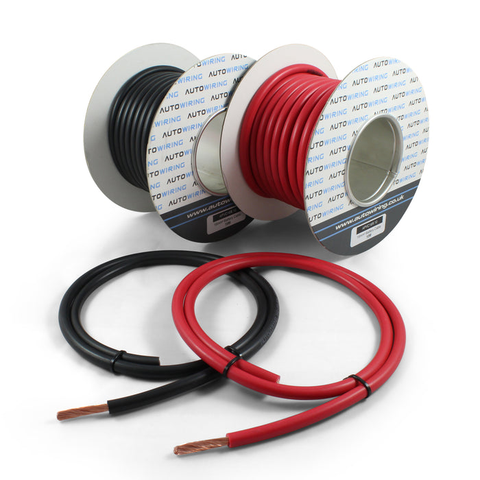 Hi-Flex 16mm² 6 AWG (110 AMPS) PVC Battery Cable
