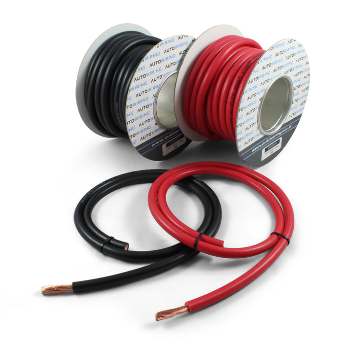 Hi-Flex 25mm² 4 AWG (170 AMPS) PVC Battery Cable