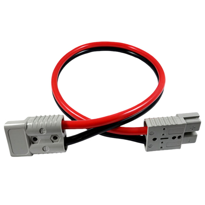 35mm² 2 AWG (240 AMPS) Siamese Twinflex Battery Cable with 175A Anderson Connectors