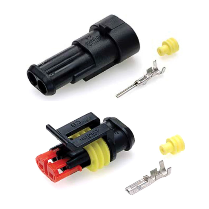 2 Way Superseal Waterproof Connector
