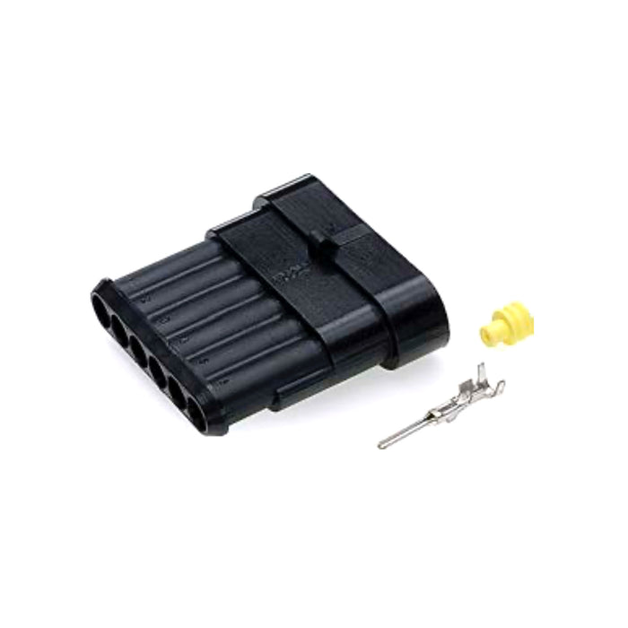 6 Way Superseal Waterproof Connector