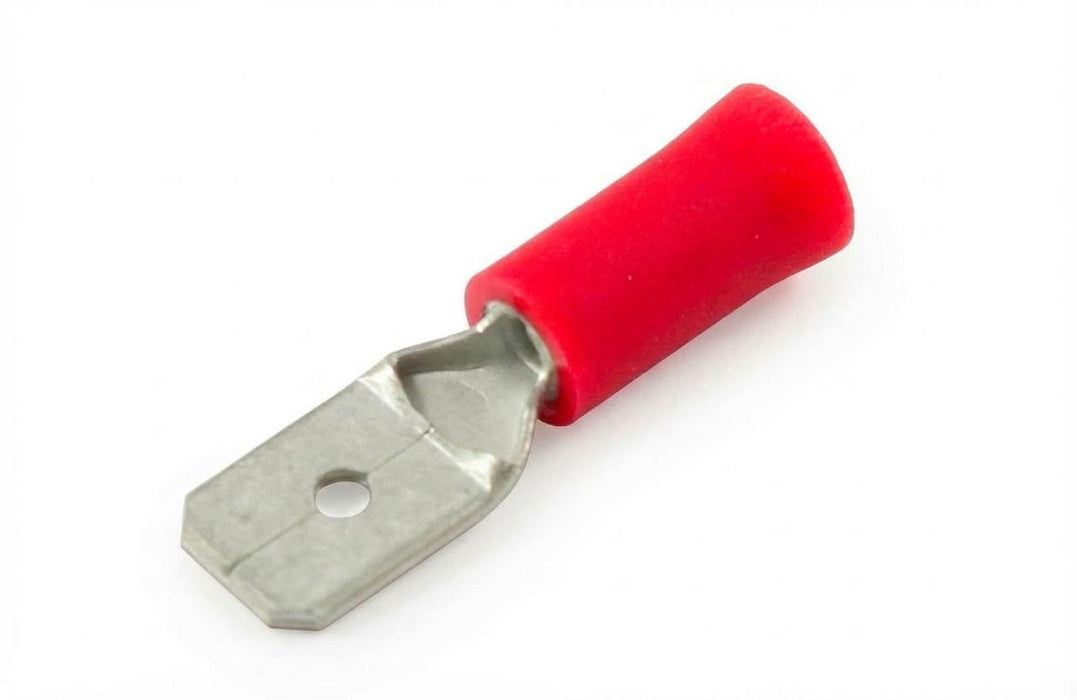 Male Blade Spade Insulated Crimp Terminals