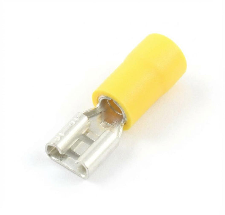 Female Blade Spade Insulated Crimp Terminals