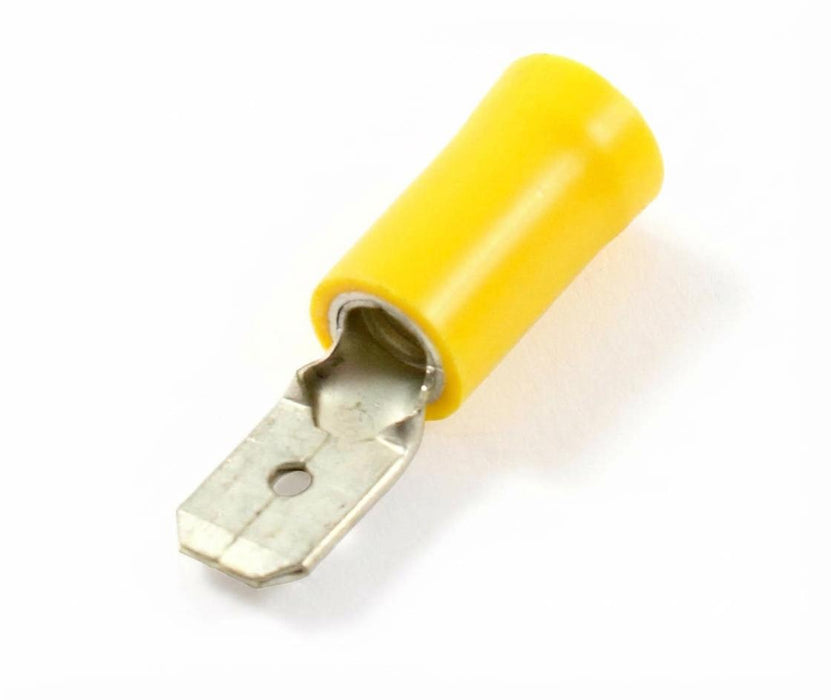 Male Blade Spade Insulated Crimp Terminals