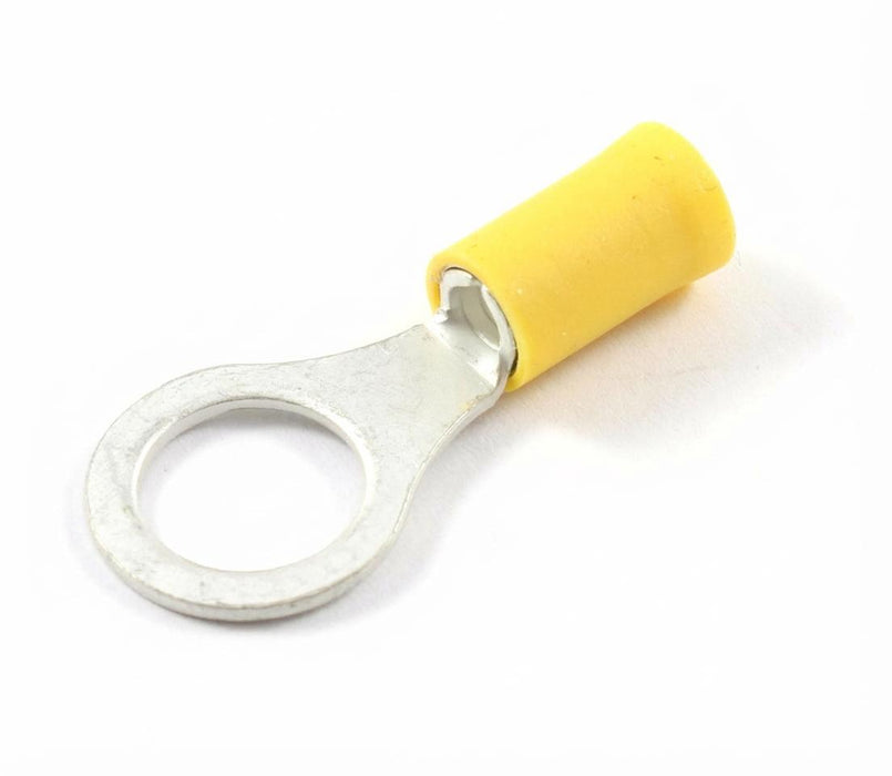 Ring Crimp Terminals - 4.0-6.0mm² Cable (Yellow)