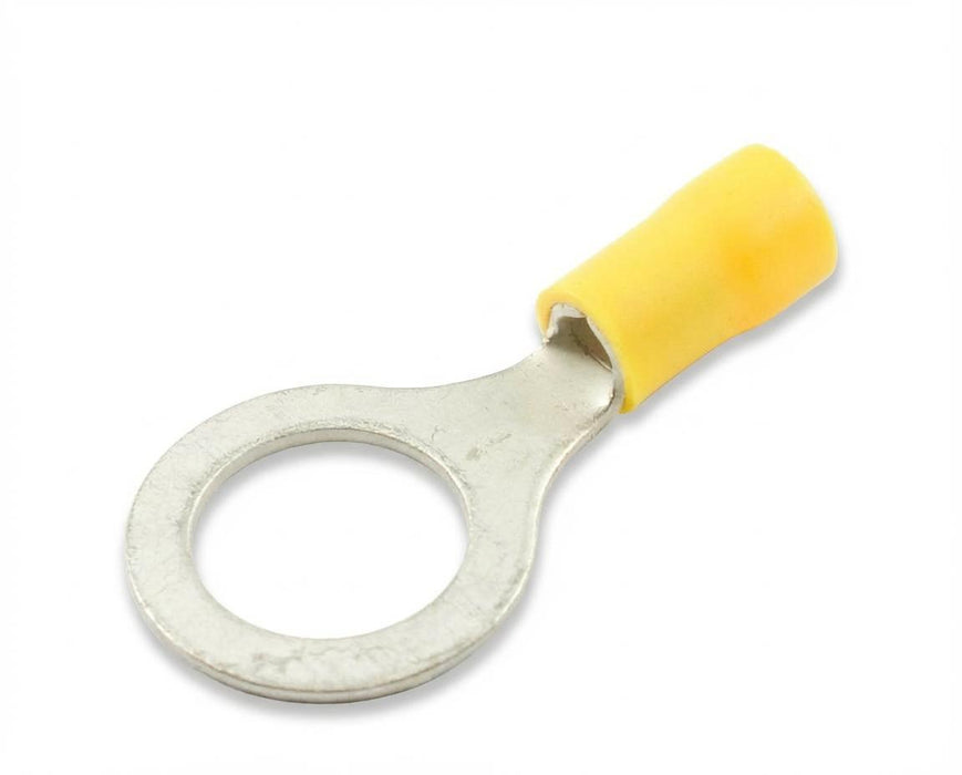 Ring Crimp Terminals - 4.0-6.0mm² Cable (Yellow)