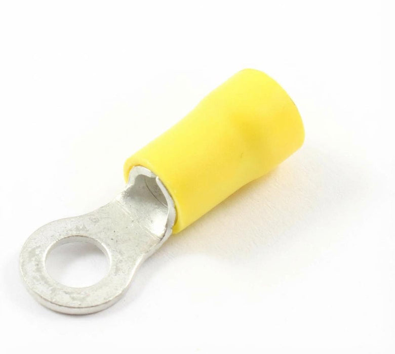 Ring Crimp Terminals - 4.0-6.0mm² Cable (Yellow)