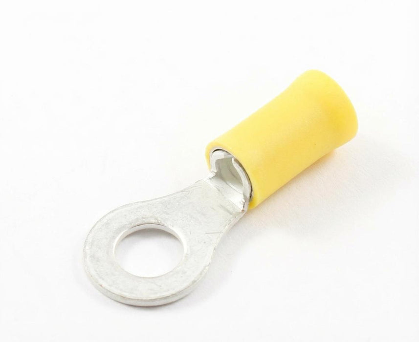 Ring Crimp Terminals - 4.0-6.0mm² Cable (Yellow)