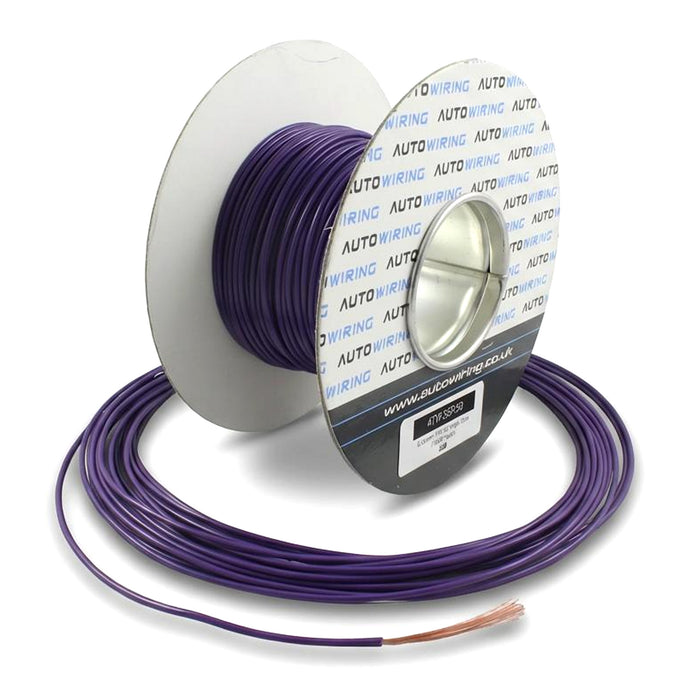 0.35mm² Thin Wall Single Core Cable 22 AWG (7 AMPS)