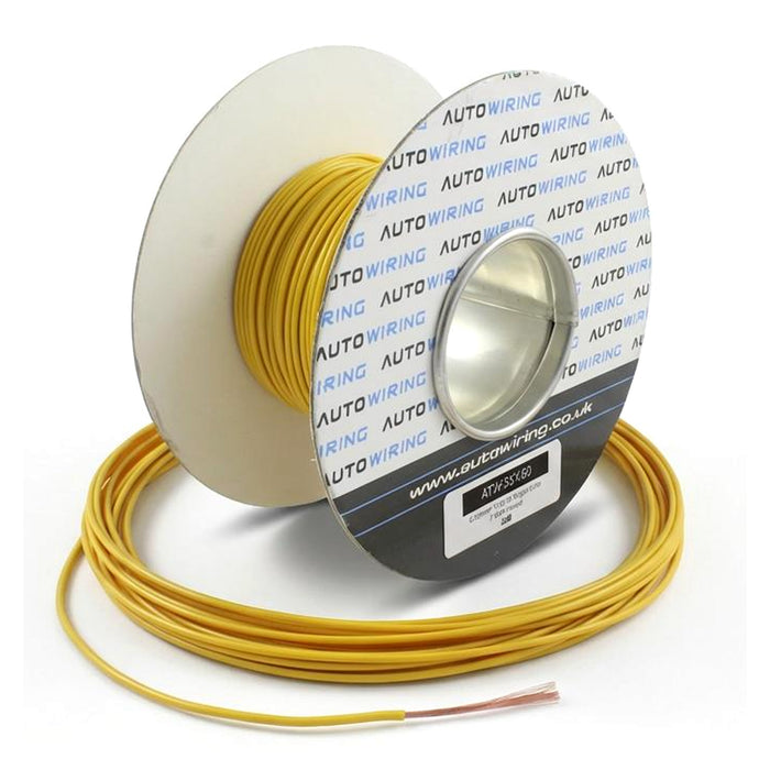0.35mm² Thin Wall Single Core Cable 22 AWG (7 AMPS)