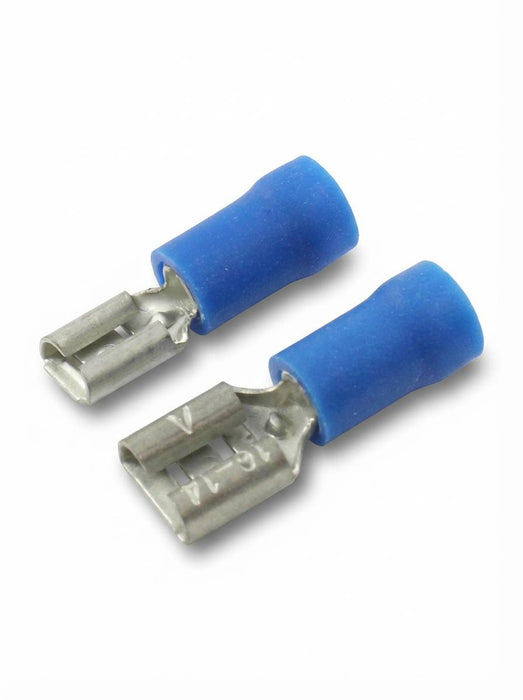 Female Blade Spade Insulated Crimp Terminals