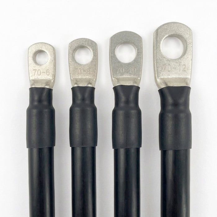 70mm² Black Extra Flexible PVC Copper Battery Lead 485A- CUSTOM