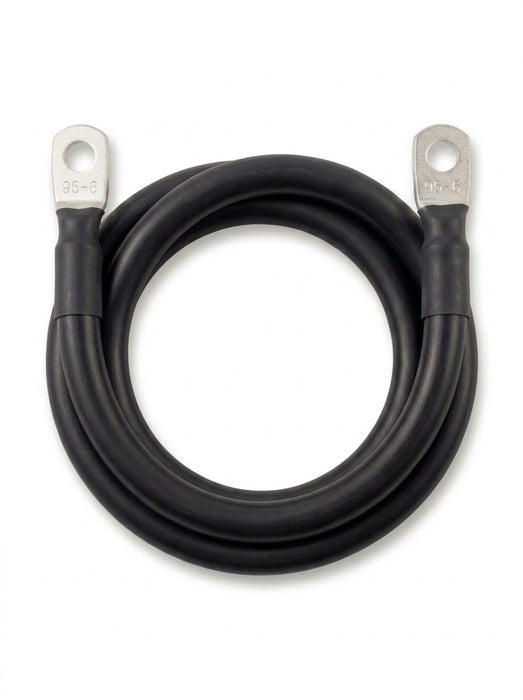 95mm² Black Extra Flexible PVC Copper Battery Lead- Black  500A- CUSTOM