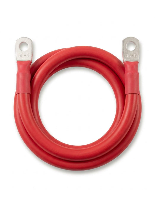 95mm² Red Extra Flexible PVC Copper Battery Lead 500A- CUSTOM