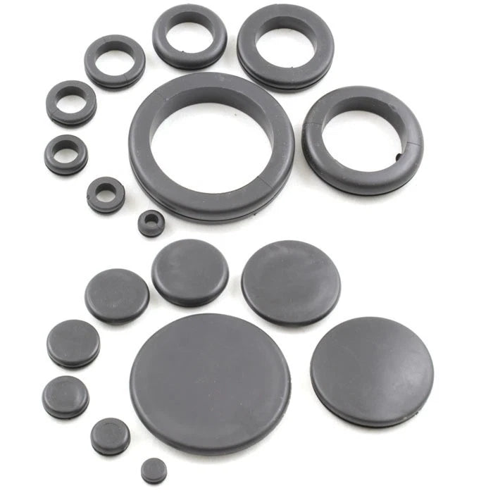 Cable Wiring / Blanking Rubber Grommets- Open / Closed