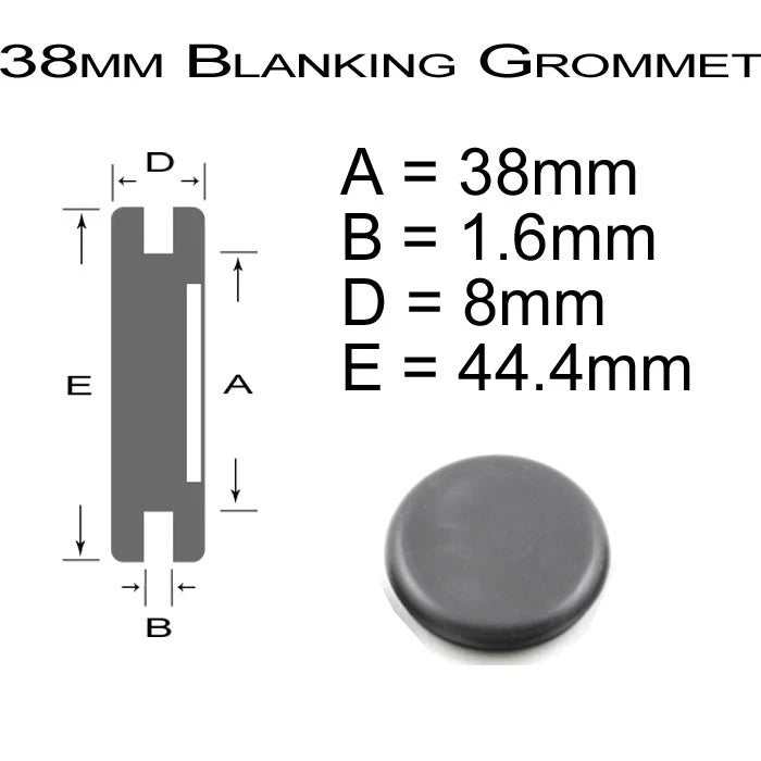 Cable Wiring / Blanking Rubber Grommets- Open / Closed