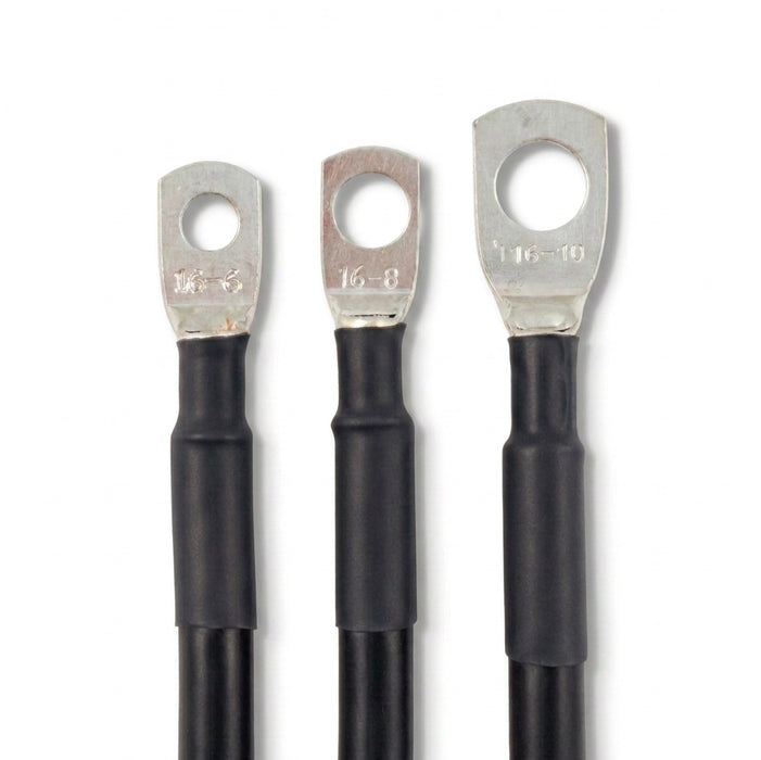 16mm² Black Extra Flexible PVC Copper Battery Lead 110A- CUSTOM