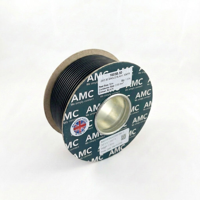 Classic PVC Single Core Cable 2mm² 15 AWG (17.5 AMPS)