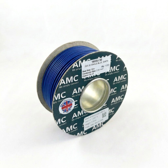 Classic PVC Single Core Cable 2mm² 15 AWG (17.5 AMPS)