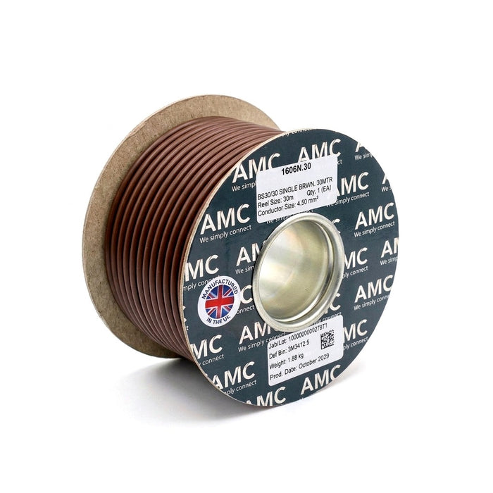 Classic PVC Single Core Cable 4.5mm² 11 AWG (35 AMPS)