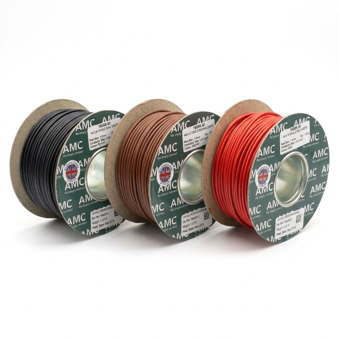 Classic PVC Single Core Cable 3mm² 13 AWG (27.5 AMPS)