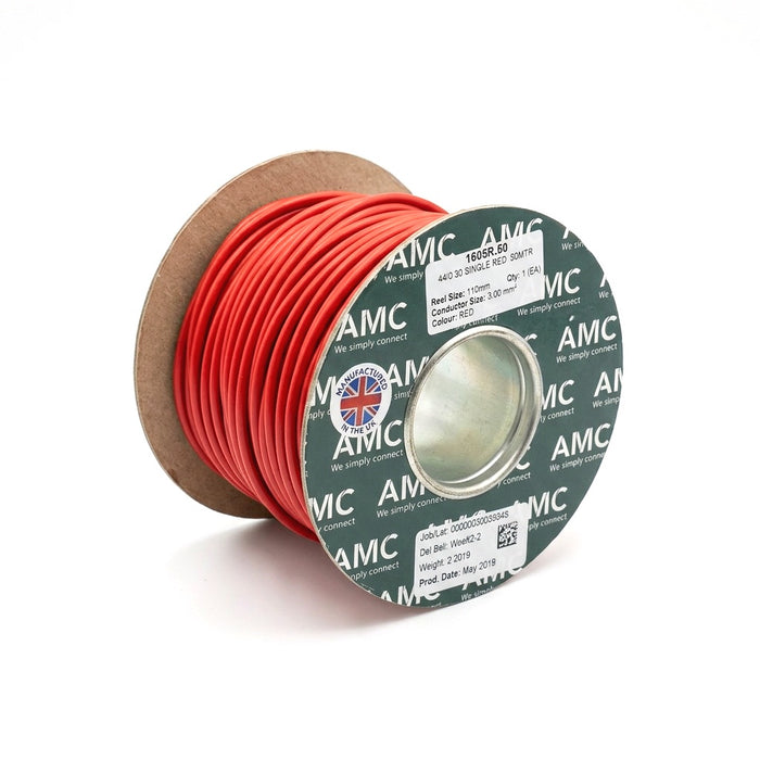 Classic PVC Single Core Cable 3mm² 13 AWG (27.5 AMPS)