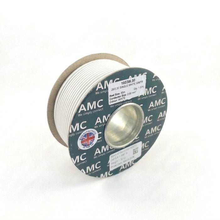 Classic PVC Single Core Cable 2mm² 15 AWG (17.5 AMPS)