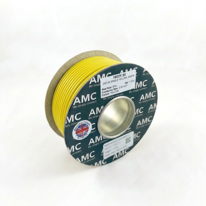 Classic PVC Single Core Cable 2mm² 15 AWG (17.5 AMPS)